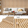 Primer plano de la rejilla de rayas de veta de madera para decoración del hogar