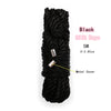 Black silk rope with a metal cover, 5 meters long.
