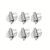 Set von gerollten Hemmern für Nähmaschinen, Größen von 3 mm bis 8 mm.