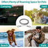 A versatile stainless steel clothesline rope is shown in various outdoor settings including camping, yard, beach, and park.