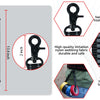 Adjustable electrical tape holder with swivel trigger snap hooks for easy use and durable nylon webbing fabric