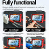 AnENG 613 multimeter demonstrating AC voltage, DC voltage, resistance, and capacitor measurements.