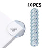 Ten transparent PVC baby safety edge guards shown with a 2mm thickness.