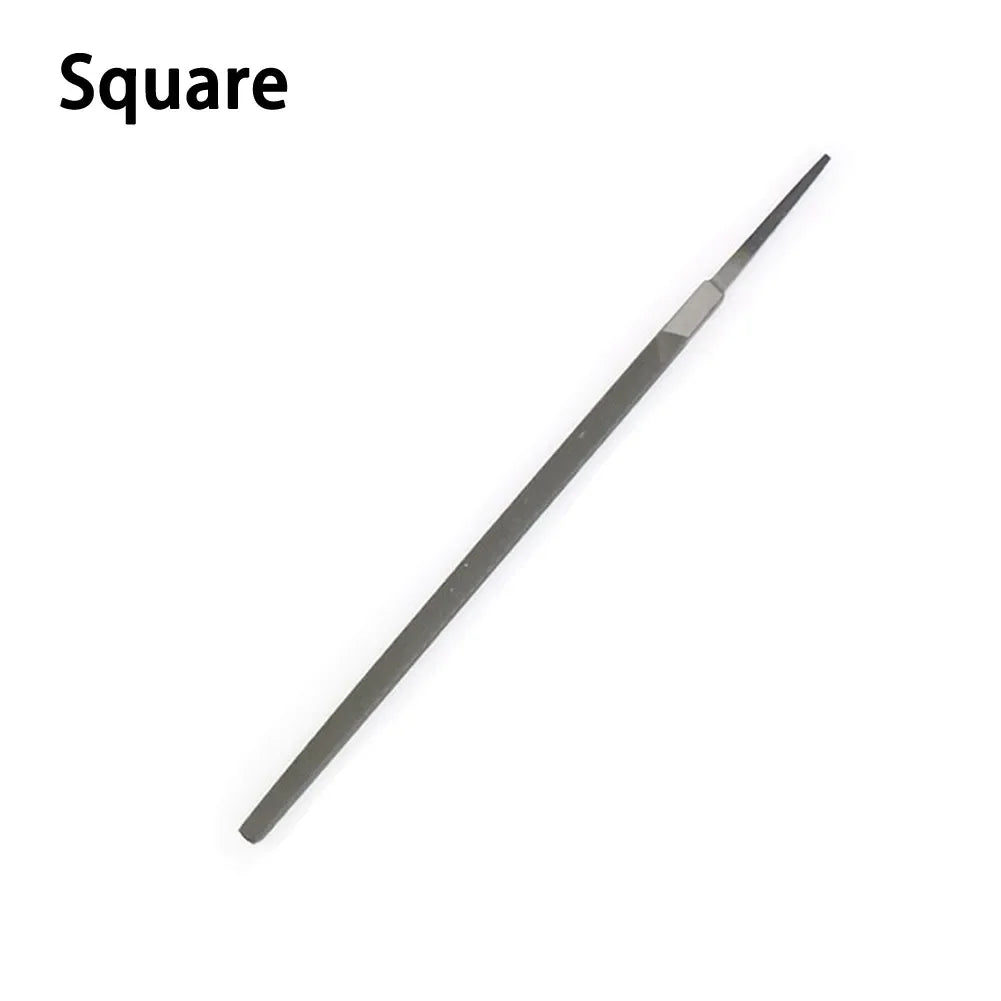 A long, slender flat diamond file used for woodworking and metalwork.