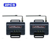 Two LiftMaster universal gate and garage door opener receiver kits shown side by side.