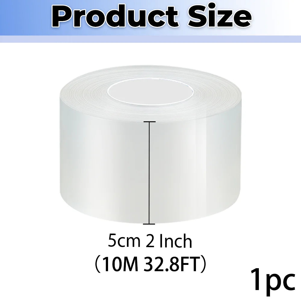 Roll of white waterproof window sealing tape, 5cm (2 Inch) wide.