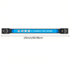 A blue magnetic tool holder measuring 24 inches long.