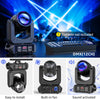 Professional DMX moving head light with built-in fan and sound activated features