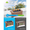 Solar powered deck and pathway lights featuring polycrystalline and amorphous silicon panels with 200mAh and 300mAh batteries