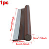 A roll of brown weather stripping material used for door draft stoppers and weather sealing.
