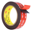 Roll of 3M brand heavy duty double sided mounting tape for LED strips in black and orange packaging
