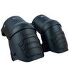 A pair of black IDRACCIA knee pads for construction and gardening