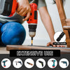 A set of magnetic impact drill bits shown in various uses for DIY projects.