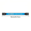 A blue magnetic tool holder bar measuring 18 inches long.