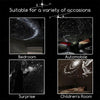 Galaxy Star Projector night light illuminating various scenes including a bedroom, automobile, surprise, and children's room