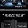 A set of 78 electric precision screwdriver repair tools shown against a dark background.