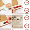 Instructions showing how to use heavy duty double sided mounting tape for LED strips with various curing times.