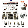 A set of 10 rivet nuts and various sized rivets including M8, M6, M5, M4, and M3 for riveting assemblies.