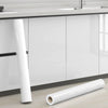 Roll of white pearlescent PVC self-adhesive wall stickers for home decor