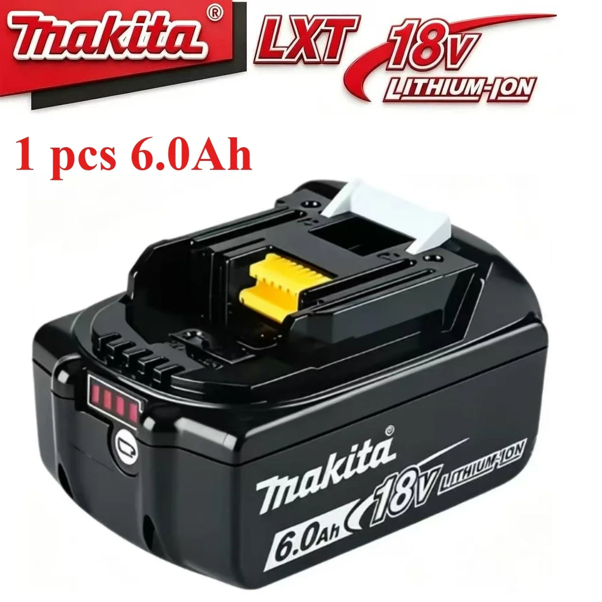 Makita LXT 18V Lithium-Ion 6.0Ah battery pack for tools