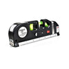 Black Fixit Level Pro 3 laser level and measuring equipment with a scale.