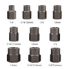 Diagram showing various anti-backlash sleeve configurations with different sizes and dimensions.