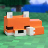 An officially licensed cute fox night light and desk lamp shaped like a fox, featuring orange and white colors.