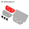 A repair kit for a heavy duty SDS plus floor scraper and tile removal tool, including a red and gray plastic piece.