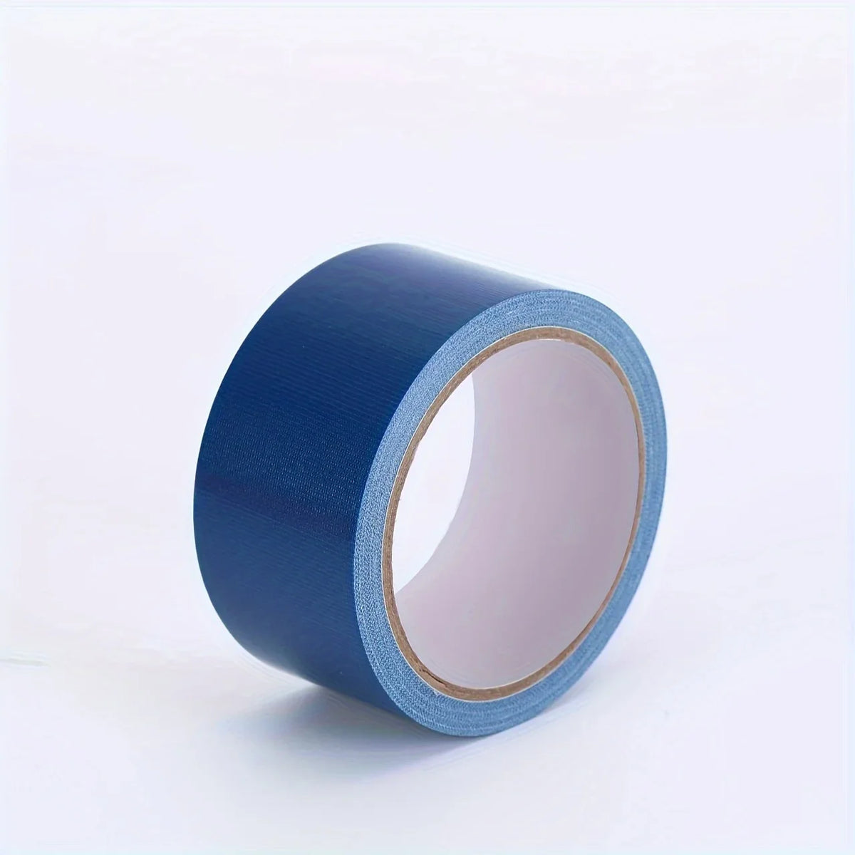 Roll of heavy duty waterproof duct repair tape in blue