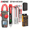 Aneng ST181+VC1010 clamp meter and voltage tester kit with various probes and accessories