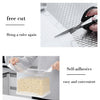 Image showing a self-adhesive aluminum foil contact sheet being used for kitchen or home decor.
