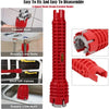 Rotes U-förmiges Mosaik-Design-Wasserhahnmuttern und Zulaufrohr-Muttern für Sanitärarbeiten