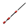 A black adjustable socket extension bar set with red accents.