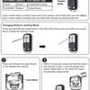 Instructions for programming a universal garage door opener remote replacement button.