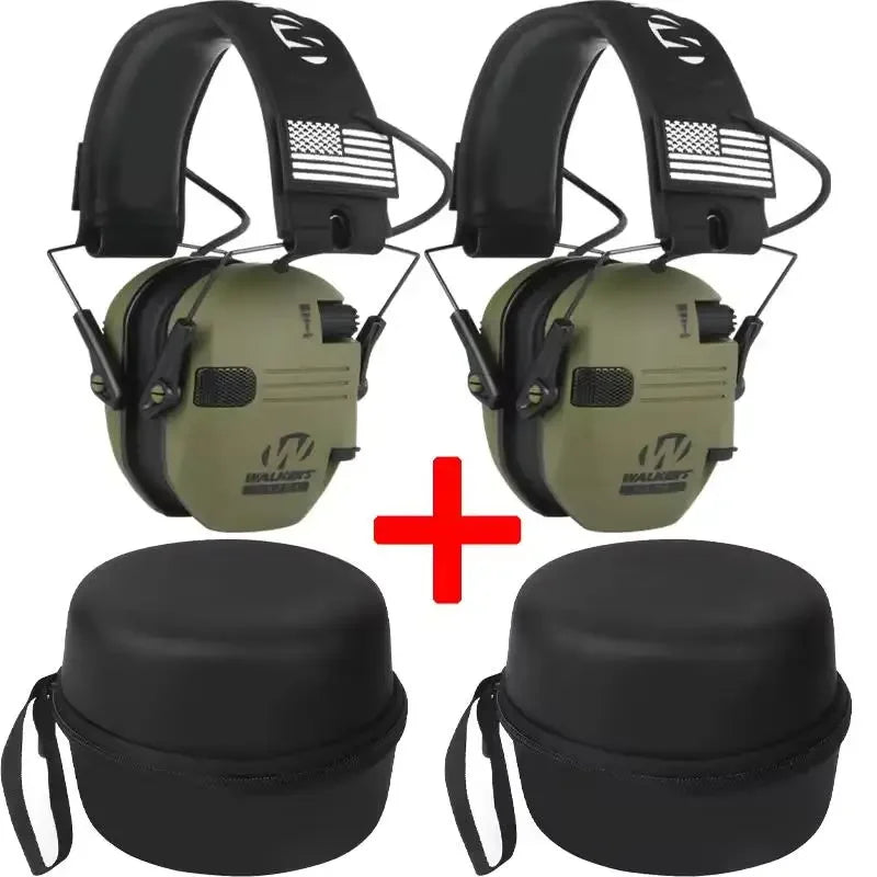 Professional Noise Reduction Ear Muffs with Voice Amplification