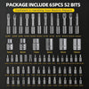 A collection of S2 bits and various sized screwdriver tips are displayed for routine repairs.