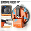 An orange heavy duty suction cup tool with a thickened design supports up to 70kg.