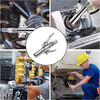 Goupille de pistolet à graisse métallique haute pression pour connecter et distribuer la graisse.