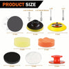 A collection of precision sanding discs and accessories including various sizes and grits for rotary tools.
