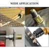 Close-up images showing various professional steel rivet nuts and related hardware components for wide application.