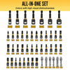 Assortiment de bits et tournevis magnétiques de différentes tailles pour kits de réparation