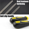 A set of heat treatment hardening bars and an anti-slip handle tool for metal work.
