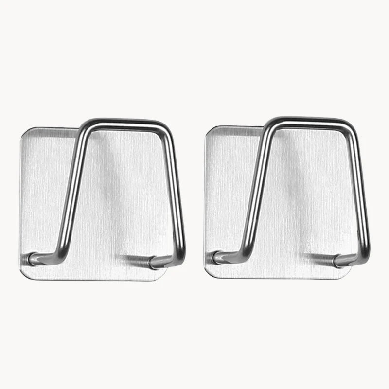 Edelstahl-Spülschwammhalter mit Wandhaken für die Küche