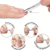 Edelstahl-Nagel- und Cuticle-Trimmer für Maniküre-Vorbereitung und Pflege.