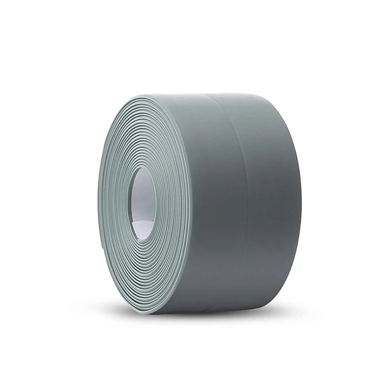 Roll of heavy duty self-adhesive silicone sealing tape in a matte gray color.
