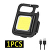 Black rechargeable LED headlamp with multiple modes and a protective housing.