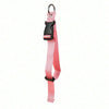 Rosa strap und Rucksackclip-Set mit schwarzer Hardware