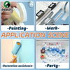 Application scene showing painting, marking, decoration assistance, and party setups.