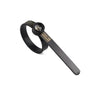A black precision ring sizer with a magnifier is shown on a white background.