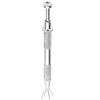 Stainless steel jewelry tools and bead grabber set with a long needle and multiple prongs